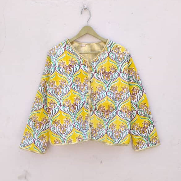 100% cotton, quilt jacket